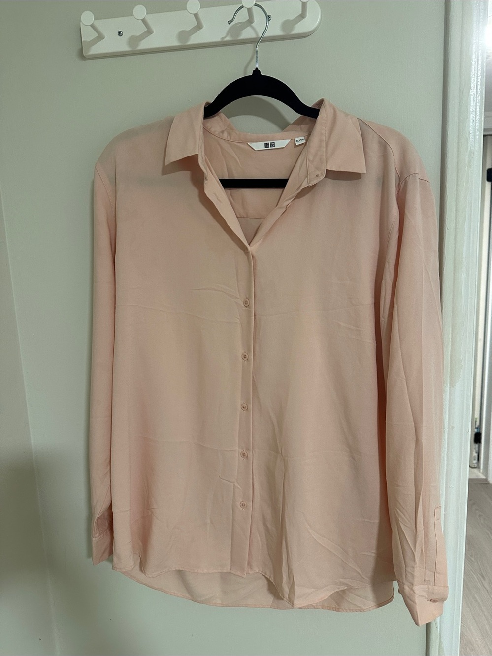 Uniqlo RAYON LONG SLEEVE BLOUSE - Picture 3 of 8